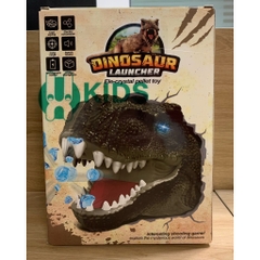 Bộ Đồ Chơi Đầu Khủng Long Phun Viên Hạt Nước Siêu Hot Siêu Ngầu Vui Nhộn Có Đèn Và Nhạc Cho Bé