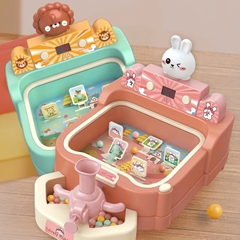 Máy Bắn Bi Pinball Cho Bé – Sư Tử Xanh, Thỏ Hồng