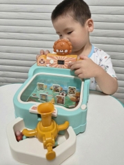 Máy Bắn Bi Pinball Cho Bé – Sư Tử Xanh, Thỏ Hồng