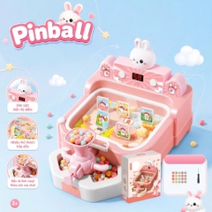 Máy Bắn Bi Pinball Cho Bé – Sư Tử Xanh, Thỏ Hồng