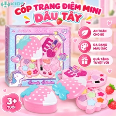 Bộ Trang Điểm Mini Hình Dâu Tây Cho Bé