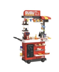 Xe Bán Đồ Ăn Nhanh Cỡ Lớn 102cm 77 Chi Tiết 889-290 Cho Bé