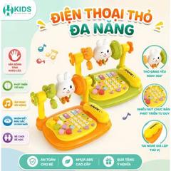 Vali Bận Rộn Montessori 6in1 Busy Book Có Đèn Và Âm Thanh Cho Bé 18 Tháng+