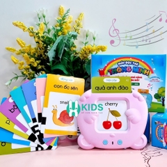 Máy Đọc Thẻ Song Ngữ Anh – Việt 510 Từ X2-255 Cho Bé – Kèm Thẻ Học Flashcard