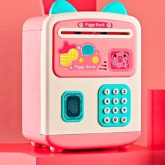 Két Sắt Đồ Chơi Tai Thỏ 2 Màu Xanh Hồng 9901 Cho Bé - Đồ Chơi XKIDS