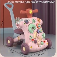 Xe Tập Đi Đa Năng 5 Trong 1 Cho Bé 9M+ – Bàn Chơi Tương Tác Phát Triển Kỹ Năng