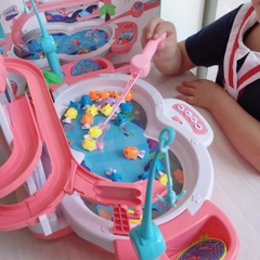 Đồ chơi câu cá đa năng 4in1 cỡ lớn X KIDS cá có thể bay lượn kèm hiệu ứng đèn âm thanh giúp bé phát triển trí tuệ