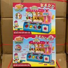 Bộ Đồ Chơi Máy Làm Kem DIY 6 Trong 1 Cho Bé