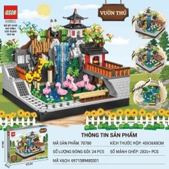 Bộ Lắp Ghép Biệt Thự Sân Vườn 2820 Chi Tiết