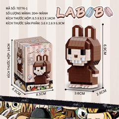 Bộ Xếp Hình Nhân Vật LABUBU Nhiều Mẫu Cho Bé