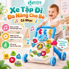 Xe Tập Đi Cho Bé Đa Năng Có Nhạc – Bảng Đồ Chơi Phát Triển Giác Quan