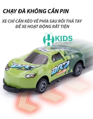 Đồ chơi xe ô tô lật nhảy 360 độ size lớn, chất liệu hợp kim cao cấp cho bé