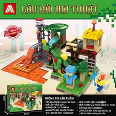Bộ Lắp Ghép Thế Giới Khối Vuông 410 Chi Tiết