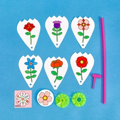 Bộ Chong Chóng Tô Màu Sáng Tạo DIY Cho Bé