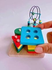 Bộ Combo 6 Món Đồ Chơi Gỗ Giáo Dục Cho Bé