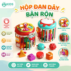 HỘP ĐAN DÂY BẬN RỘN – ĐỒ CHƠI “QUỐC DÂN” CHO BÉ 6+