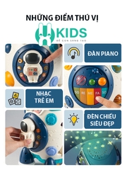 Đồ chơi tên lửa trẻ em phát nhạc cho bé