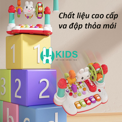 Điện thoại đồ chơi thông minh đa chức năng 16 chế độ chơi có phím piano,kể chuyện,học toán giáo dục sớm ngôn ngữ cho bé