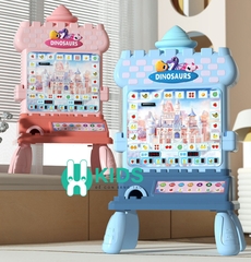 Đồ chơi máy game điện tử xèng bar hoa quả tính điểm mini mô hình khủng long có xu đèn nhạc giải trí vui nhộn cho bé
