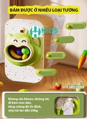 Đồ chơi khỉ háu ăn trái cây bắn bóng tính điểm có nhạc cải thiện khả năng vận động, phối hợp tay mắt cho bé