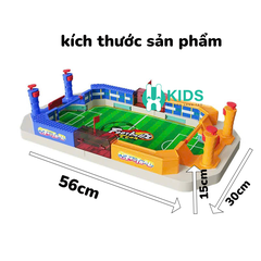 Đồ chơi bàn bóng đá cỡ lớn thi đấu đối kháng 2 người kiểu mới có tính điểm độ khó nâng cao giúp vận động giải trí cho bé