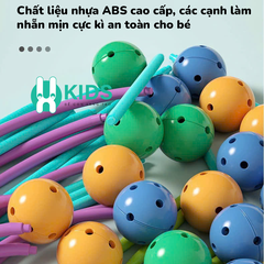 Đồ chơi lắp ráp xếp hình khối xây dựng 3D giáo dục sáng tạo nâng cao khả năng tư duy hình học không gian toán học cho bé