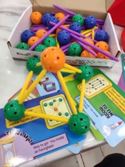 Đồ chơi lắp ráp xếp hình khối xây dựng 3D giáo dục sáng tạo nâng cao khả năng tư duy hình học không gian toán học cho bé