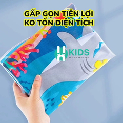 Đồ chơi thảm đệm nước làm mát, giữ nhiệt cho bé thú cưng vui chơi, nằm ngủ rộng 100cm cỡ lớn bơm hơi gấp gọn tiện lợi