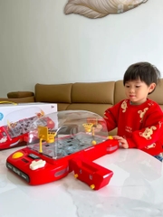 Đồ chơi thi đấu bóng rổ mini có tính điểm rèn luyện tư duy, vận động nhanh nhẹn và tăng tương tác giữa các bé và cha mẹ