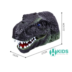 Bộ Đồ Chơi Đầu Khủng Long Phun Viên Hạt Nước Siêu Hot Siêu Ngầu Vui Nhộn Có Đèn Và Nhạc Cho Bé