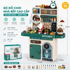Bộ Đồ Chơi Nhà Bếp Cỡ Lớn Cho Bé – Bộ Bếp Nấu Ăn Nhiều Phụ Kiện