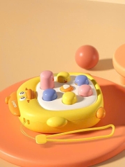Đồ Chơi Đập Chuột Bấm Tay Hình Vịt, Trò Chơi Phản Xạ Giảm Căng Thẳng Mini