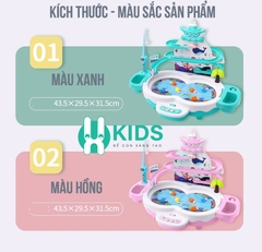 Đồ chơi câu cá đa năng 4in1 cỡ lớn X KIDS cá có thể bay lượn kèm hiệu ứng đèn âm thanh giúp bé phát triển trí tuệ
