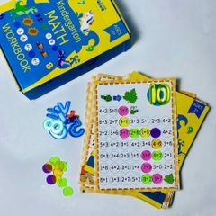 Bộ Học Liệu Toán Mầm Non Kindergarten Math Cho Bé, Học Đếm Số, Phép Tính, Phát Triển Tư Duy Logic