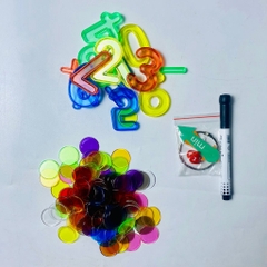 Bộ Học Liệu Toán Mầm Non Kindergarten Math Cho Bé, Học Đếm Số, Phép Tính, Phát Triển Tư Duy Logic