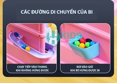 Đồ chơi hứng bi kích thước lớn gắn vô lăng ô tô có đèn nhạc vui tai