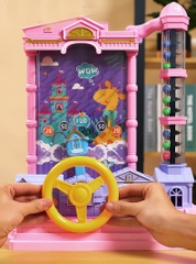 Đồ chơi hứng bi kích thước lớn gắn vô lăng ô tô có đèn nhạc vui tai