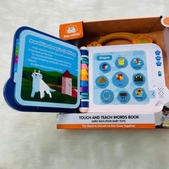 Sách Âm Thanh Touch And Teach Words Book Học Tiếng Anh Cho Bé 1–5 Tuổi