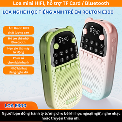 Loa Học Tiếng Anh Rolton E300 Hình Gấu Dễ Thương CHO BÉ