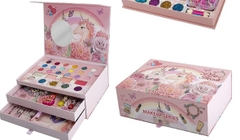 Bộ Đồ Chơi Trang Điểm 3 Tầng Cỡ Lớn Cho Bé Gái – Hộp Kỳ Lân