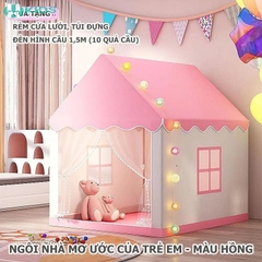 Lều Bóng Cho Bé Gấp Gọn Kèm Đèn Chiếu 24 Hình – Nhà Bóng Trẻ Em Phát Triển Trí Tưởng Tượng | Xkids