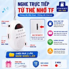 Loa Giọt Nước Học Ngôn Ngữ Cho Bé – Bluetooth, Thẻ Nhớ, Hẹn Giờ Tắt, Cắm Tai Nghe