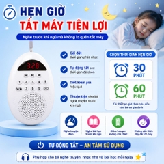 Loa Giọt Nước Học Ngôn Ngữ Cho Bé – Bluetooth, Thẻ Nhớ, Hẹn Giờ Tắt, Cắm Tai Nghe