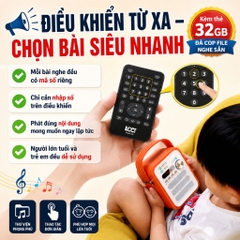 Loa Nghe Tiếng Anh Loci P50 Bản Nâng Cấp Cho Bé – Điều Khiển Từ Xa, Kèm Thẻ Nhớ Nạp Sẵn Bài