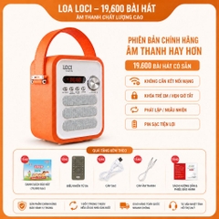 Loa Nghe Tiếng Anh Loci P50 Bản Nâng Cấp Cho Bé – Điều Khiển Từ Xa, Kèm Thẻ Nhớ Nạp Sẵn Bài