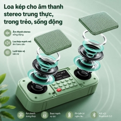 Loa Tắm Ngôn Ngữ Rolton E800 Cho Bé – Loa Kép Stereo, Màn Hình Hiện Tên Bài, Bluetooth, Thẻ Nhớ