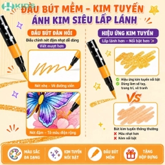 Bộ Màu Nhũ Kim Tuyến, Màu Gaga Baby – Hộp Vali Đa Năng Có Bảng Vẽ Gấp Gọn Cho Bé Học Vẽ Sáng Tạo | Xkids