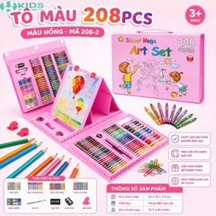 Bộ Màu Nhũ Kim Tuyến, Màu Gaga Baby – Hộp Vali Đa Năng Có Bảng Vẽ Gấp Gọn Cho Bé Học Vẽ Sáng Tạo | Xkids