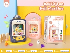 Máy Gắp Thú Bông Mini Rabbit Fun ME-054 Cho Bé – Sạc USB Hoặc Pin