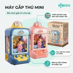 Máy Gắp Thú Bông Mini Cho Bé XKIDS – Máy Gắp Gấu Rabbit Fun Có Đèn Nhạc, Kèm Thú Bông